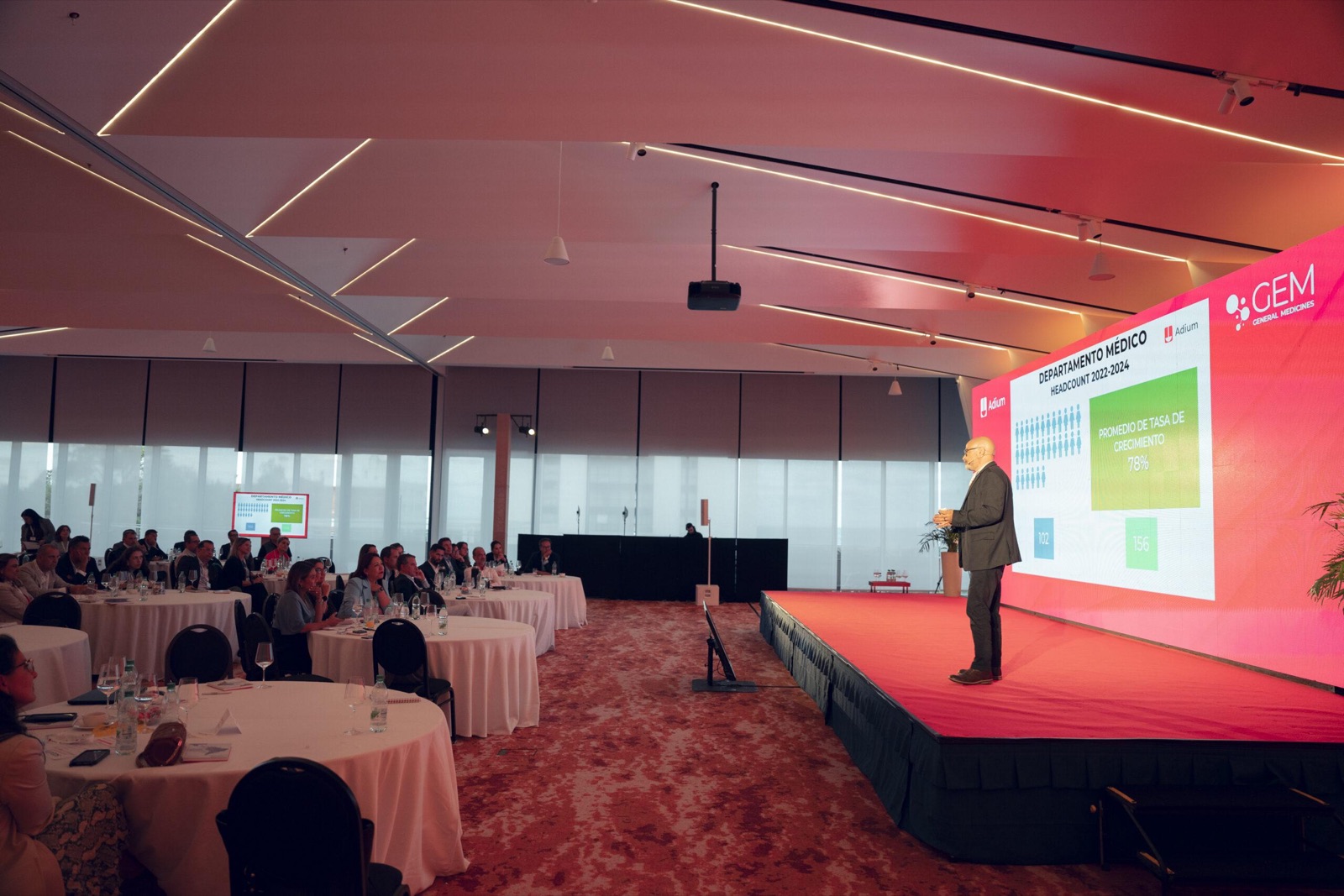 Evento corporativo producido por LANG