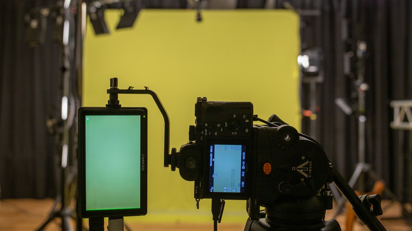 Estudio croma para producción virtual