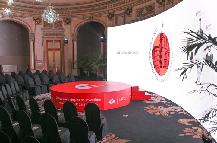 Evento corporativo producido por LANG