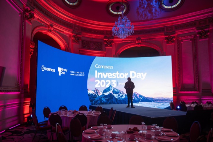 Evento corporativo producido por LANG
